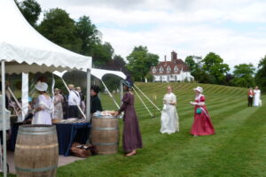 Houghton Lodge Gardens draw crowds at Jane Austen inspired Regency Picnic celebrations