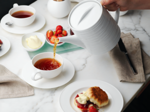 Tea experts from award-winning family business Birchall Tea stage tea-making masterclass at Houghton Lodge Gardens