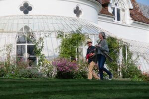 Houghton Lodge Gardens, Test Valley, Hampshire honoured with a visit and filming by BBC 2’s flagship gardening programme Gardeners World!